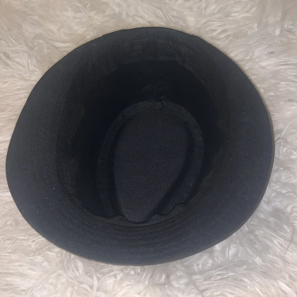Men’s Cotton Blend Tri Color Banded Fedora